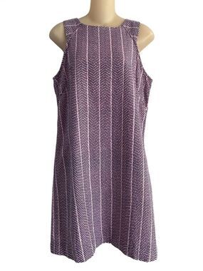 Southern Tide Audrey Chevron Ikat Sleeveless Shift Above Knee Mini Dress Size 6